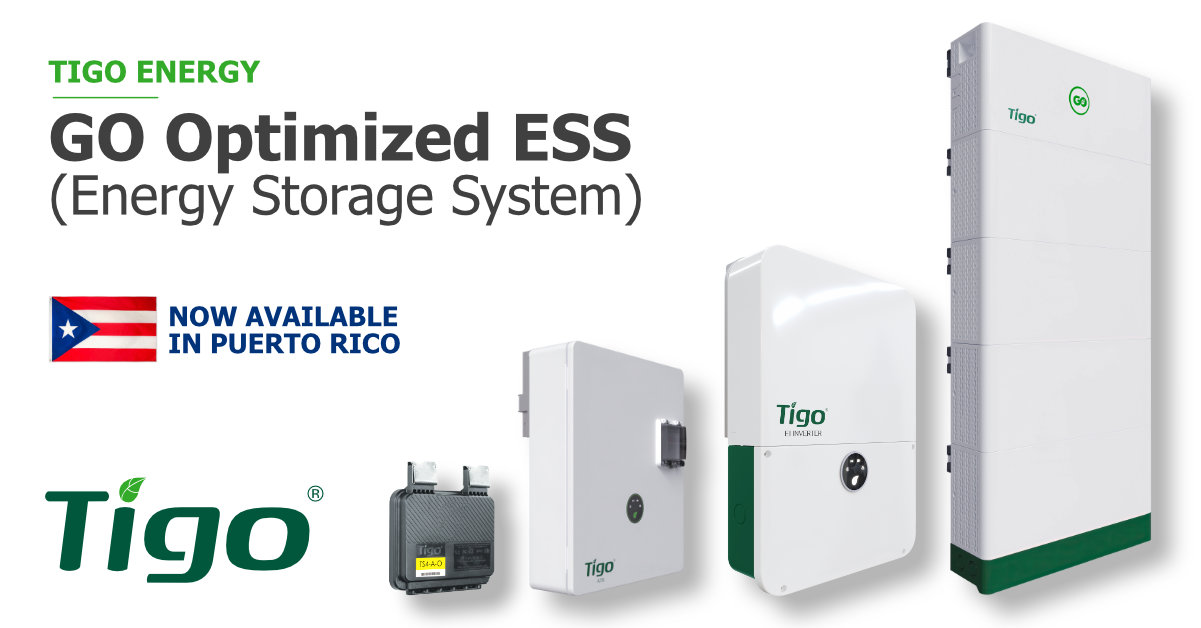 Tigo Energy to Introduce GO Battery, Boost Solar Production for Puerto Rico at Energy 2025
