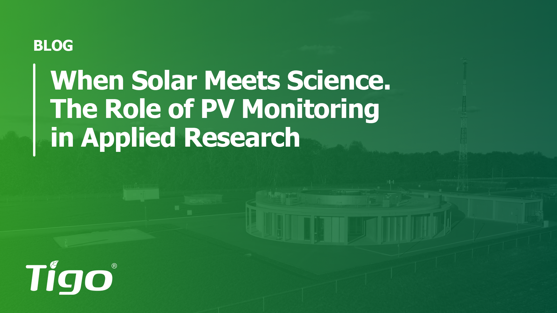 When Solar Meets Science - The Role of PV Monitoring in Applied Research