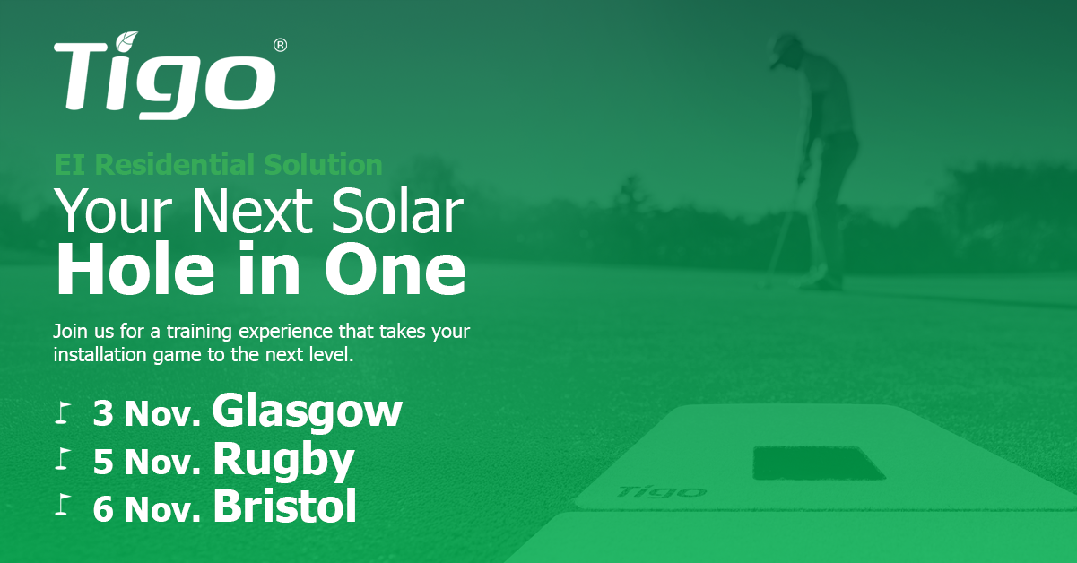 Tigo Energy Kicks off UK Installer ESS Training Tour, Doubling Down on Optimizer Success